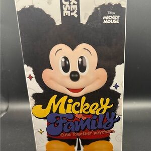 Pop MART Mickey Family Cute Together Keychain Series Authentic Blind Box Figure